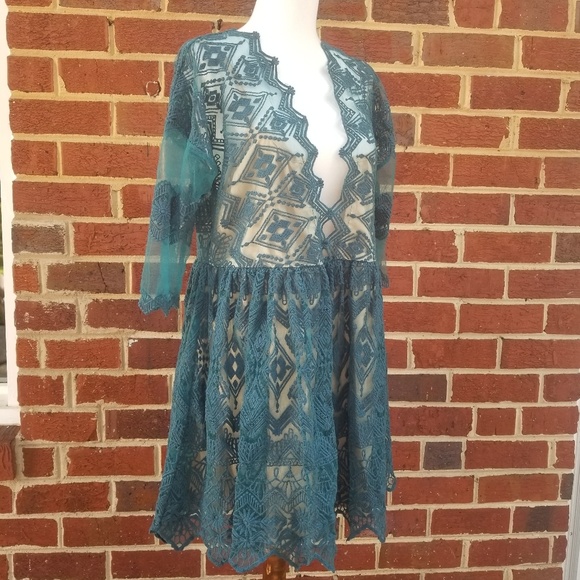 Jen's Pirate Booty Mini Romeo Babydoll Dress S - Picture 7 of 8